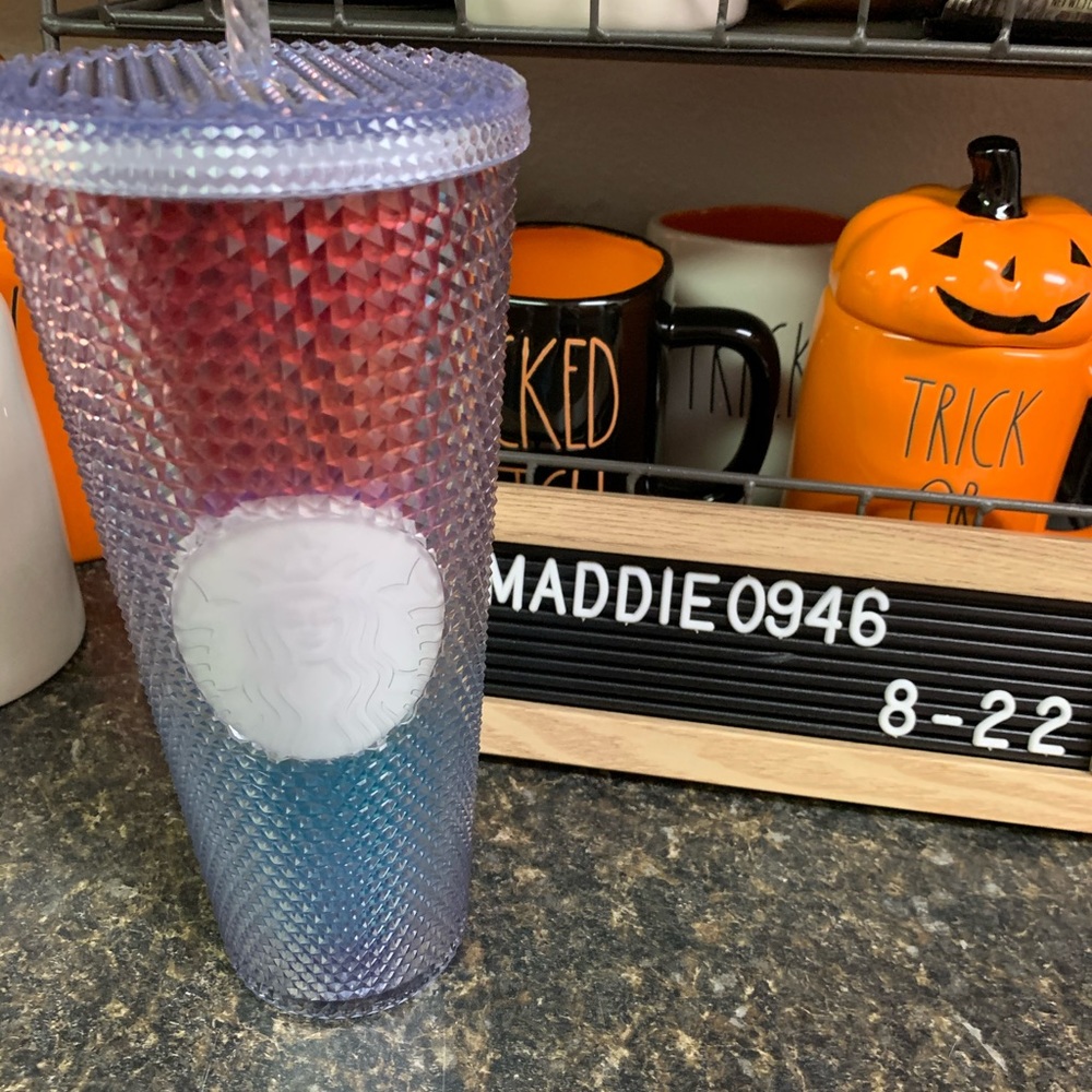 STARBUCKS Rainbow PRIDE studded!